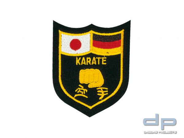 Stickabzeichen deutsch-koreanisch Karate
