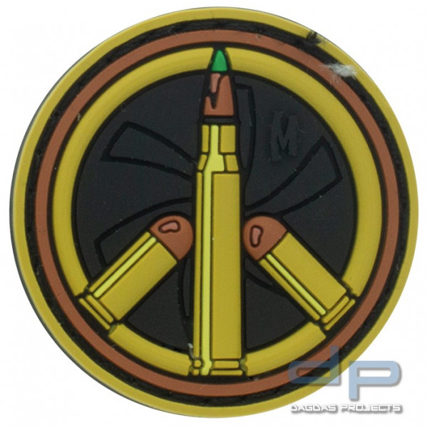 Maxpedition Rubber Patch PEACE BULLET Arid