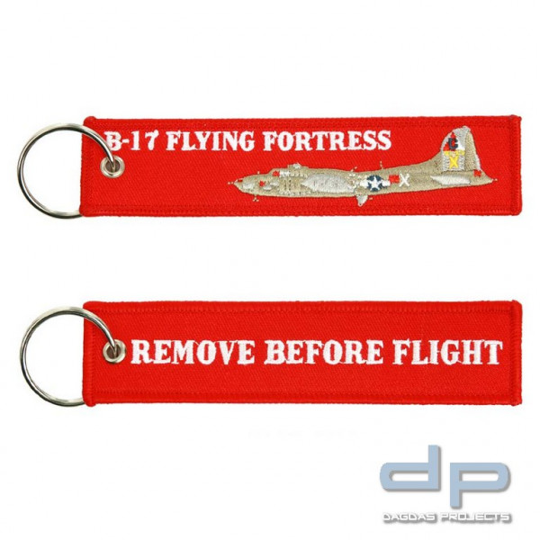 Schlüsselanhänger RBF + B17 Flying Fortress #77