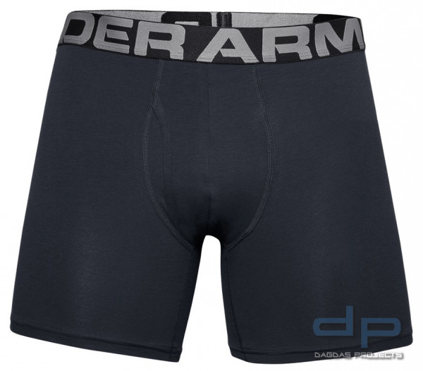 UNDER ARMOUR CHARGED COTTON BOXERJOCK 6 INCH 3ER-PACK