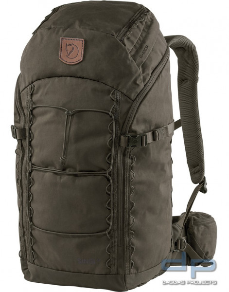 Fjällräven Singi 28 Rucksack in dunkeloliv und grau