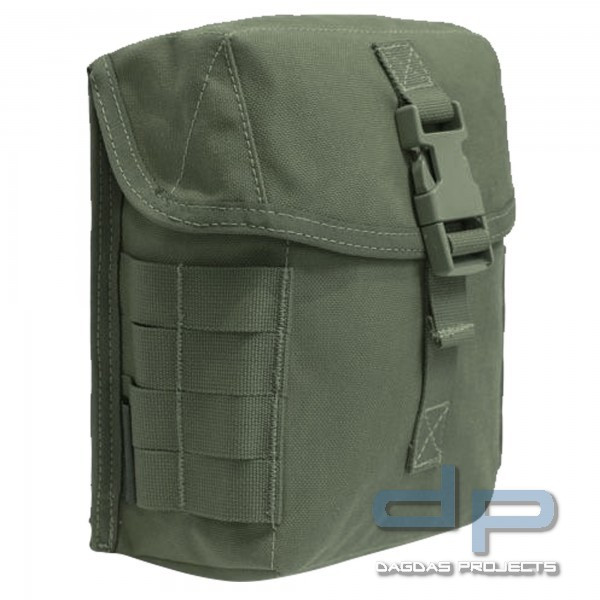 WARRIOR LARGE UTILITY POUCH, FARBE: DUNKELOLIV