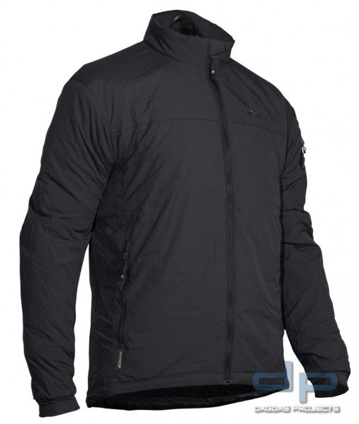 CARINTHIA G-LOFT WINDBREAKER JACKET in schwarz und oliv