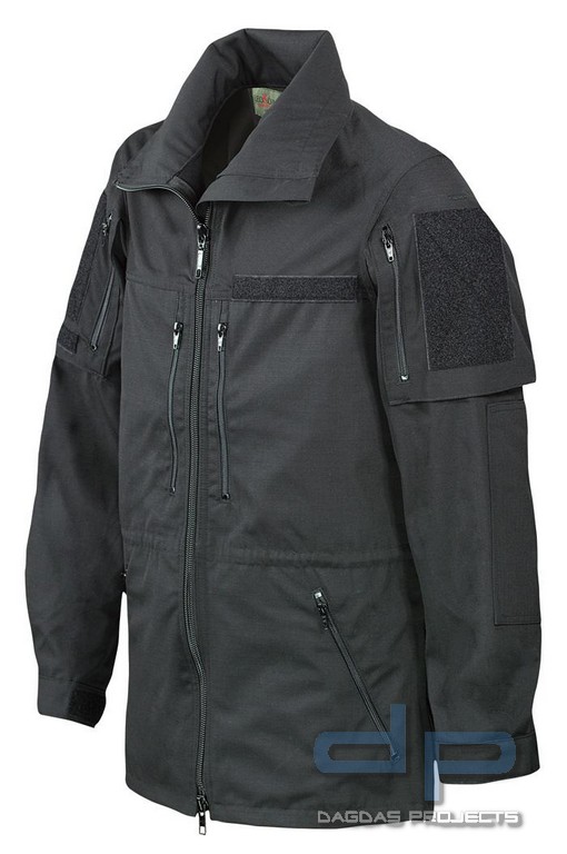 Köhler Tactical Einsatzjacke Schwarz - Funktionelle Arbeitsjacke