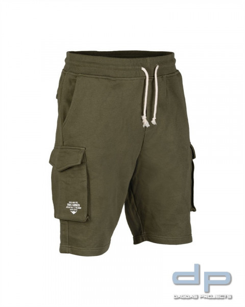 US SWEATSHORTS COTTON OLIV