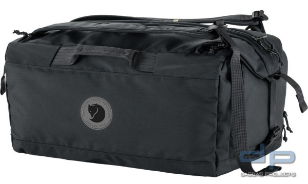 Fjällräven Färden Duffel 50 (robuste Reise Tasche) in Schwarz und Oliv