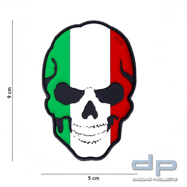 Emblem 3D PVC Skull Italien
