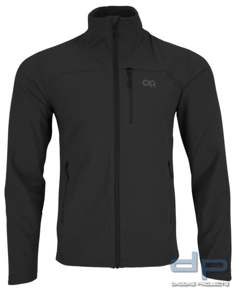 Outdoor Research - Men's Ultima Softshell Jacket in Schwarz und Ranger Green