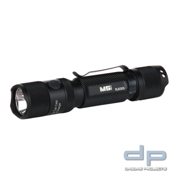 PowerTac Flashlight M5 USB/Magnetic rechargeable