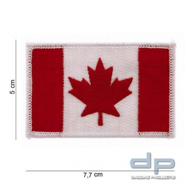 Emblem Stoff Flagge Canada
