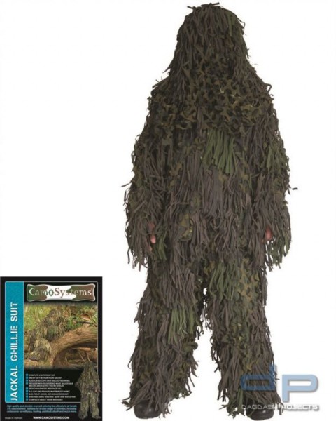 GHILLIE JACKAL WOODLAND M/L