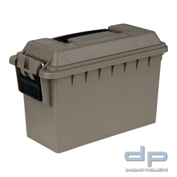 Plastik-Munitionskiste .30 Cal in Grün und Dark Earth