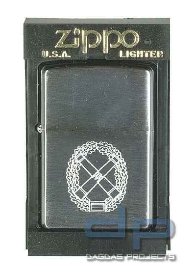 Zippo Feuerzeug Motiv Artillerie