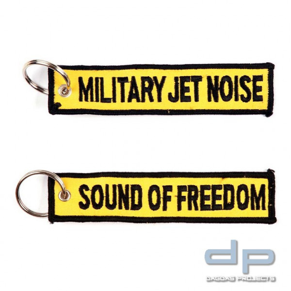 Schlüsselanhänger military jet noise sound of freedom
