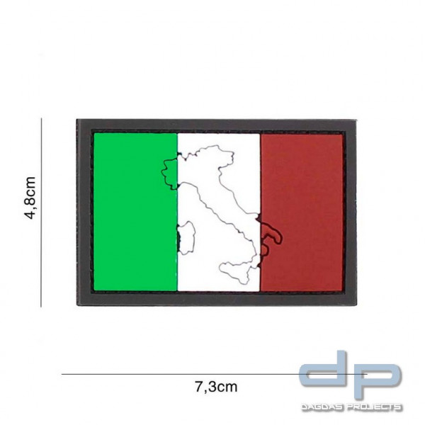 Emblem 3D PVC Italien mit Kontur