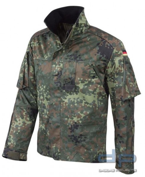 BW Kampfjacke Kurz Flecktarn