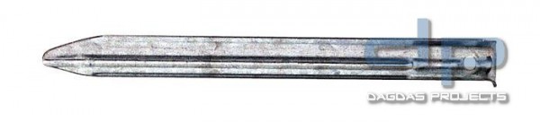 Stahlblechhering halbrund 18 cm 10er Pack