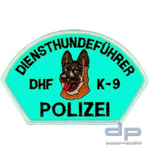 Stoffaufnäher - Polizei-Diensthundeführer - DHF K-9