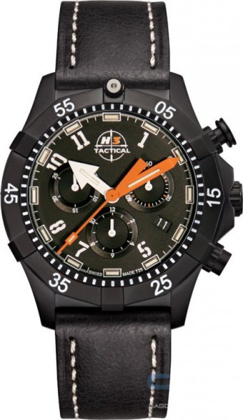 H3TACTICAL Commander Sport Chronograph H3 Uhr Lederband