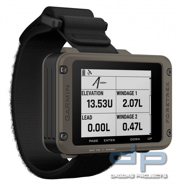 GARMIN FORETREX 901 GPS BALLISTIC EDITION