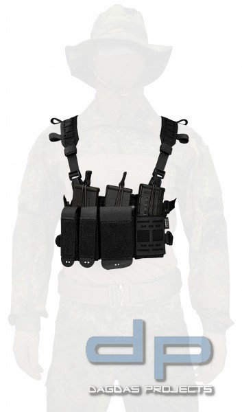 FROG.PRO MRCR LIGHT PATROL KIT MICRO CHEST RIG IN VERSCHIEDENEN FARBEN