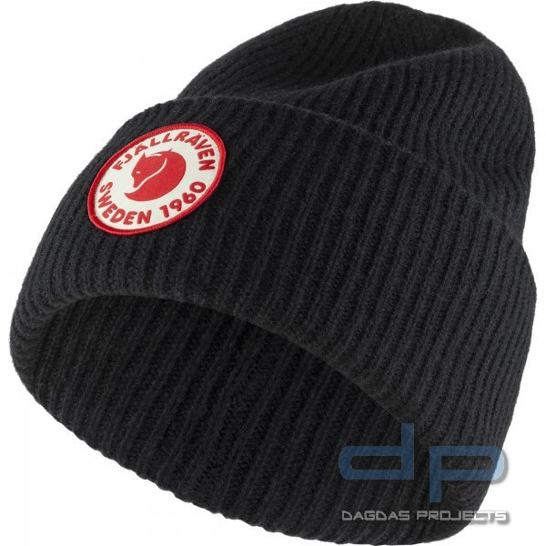 FJÄLLRÄVEN 1960 LOGO HAT STRICKMÜTZE AUS WOLLE IN VERSCHIEDENEN FARBEN