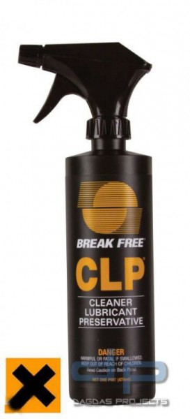 Synthetisches Waffenöl Break Free CLP 5, 480 ml 480 ml Sprühflasche ohne Treibgas