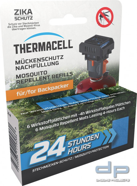 Thermacell Nachfüllpackung Backpacker 24 Stunden