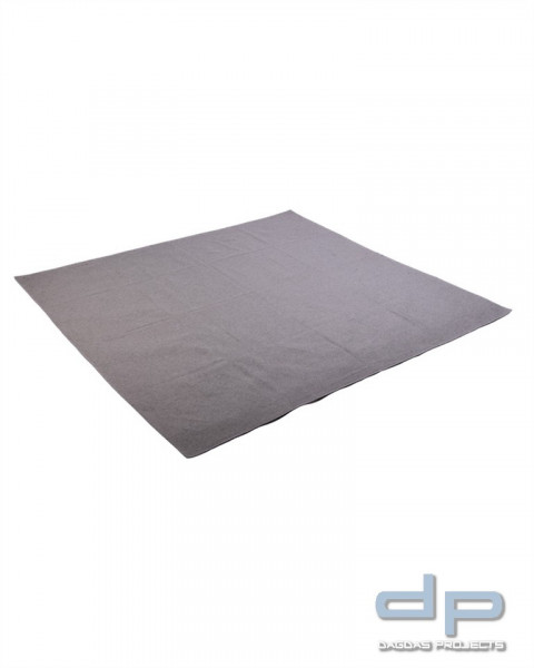 WOLLDECKE 175X150 CM 100/WOLLE LIGHT GREY VPE2