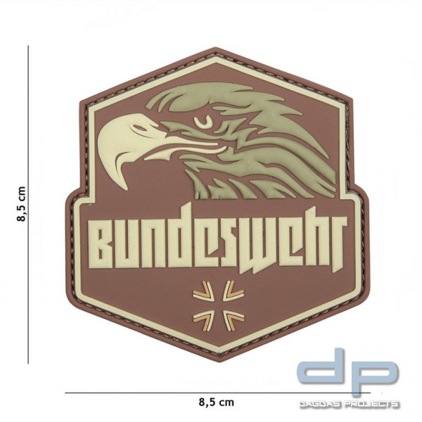 Emblem 3D PVC Bundeswehr multi