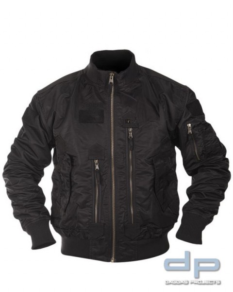 US TACTICAL FLIEGERJACKE SCHWARZ