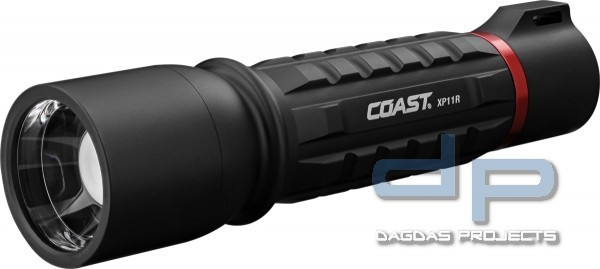 COAST XP11R Taschenlampe (2100 Lumen, wiederaufladbar)